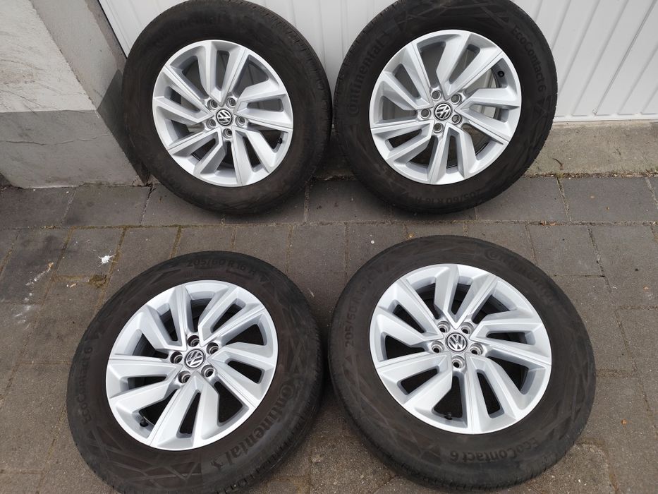 Alufelgi 16 cali Koła Vw T-Cross 5x100 koła letnie