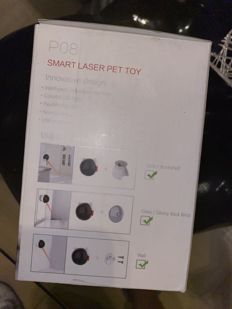 Smarta bentopal laser interaktywna zabawka dla kota p08 kot pies