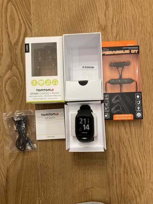 Tomtom Spark Cardio + Music gratis słuchawki bezprzewodowe