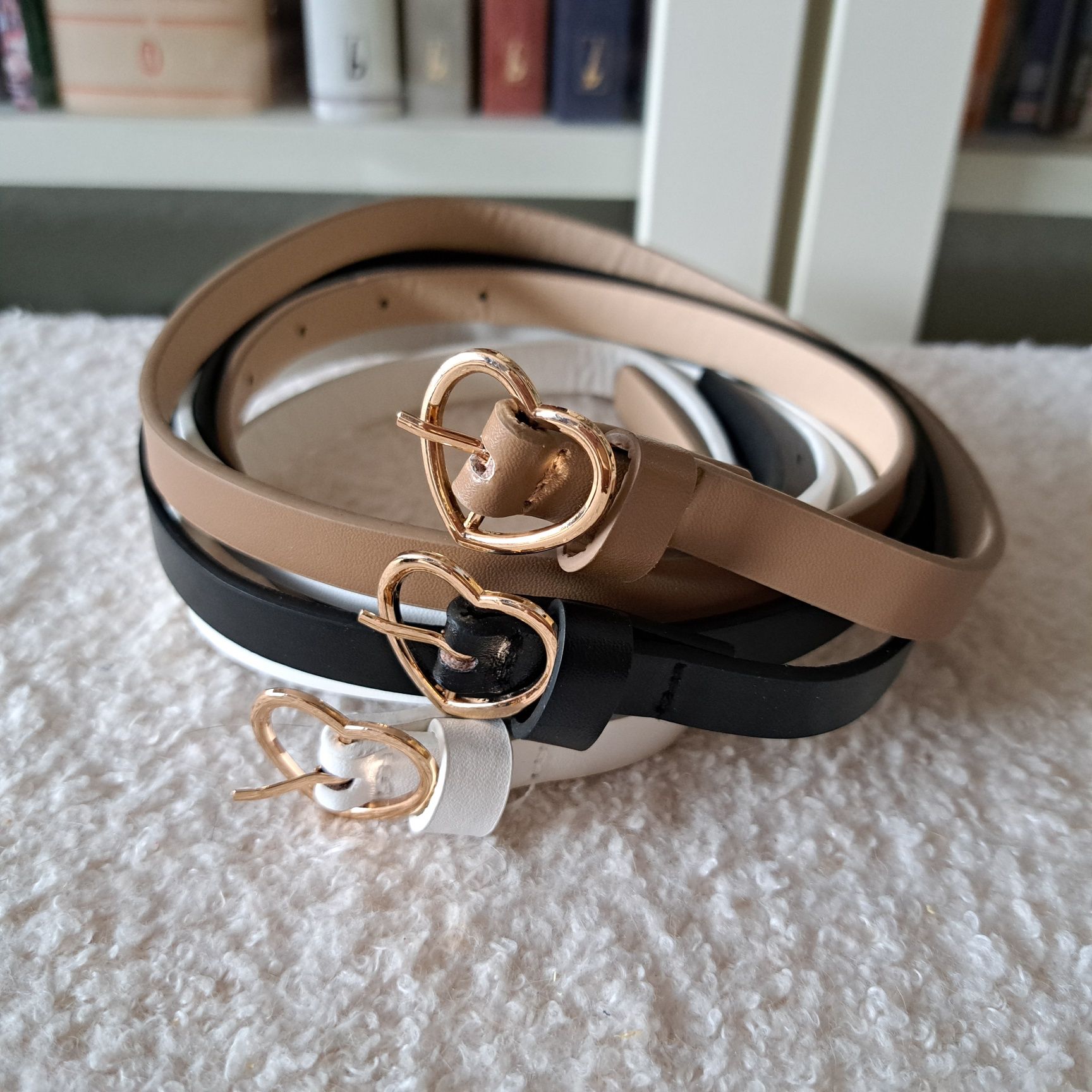 Nowe paski damskie- 3 sztuki