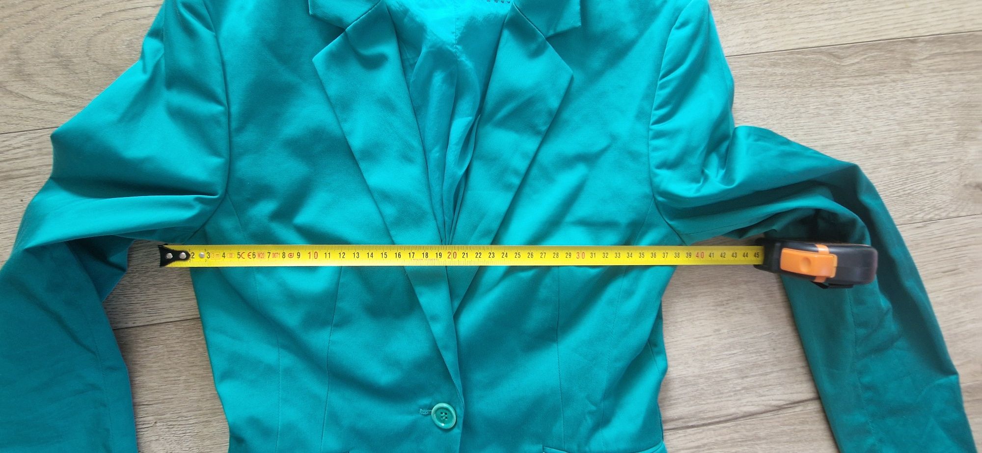 Oryginalna marynarka Hugo Boss r. 34 butelkowa zieleń glamour