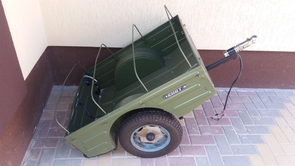 Новий причеп ЗДК 9.901 "Єнот Коляска Прицеп для мотоцикла