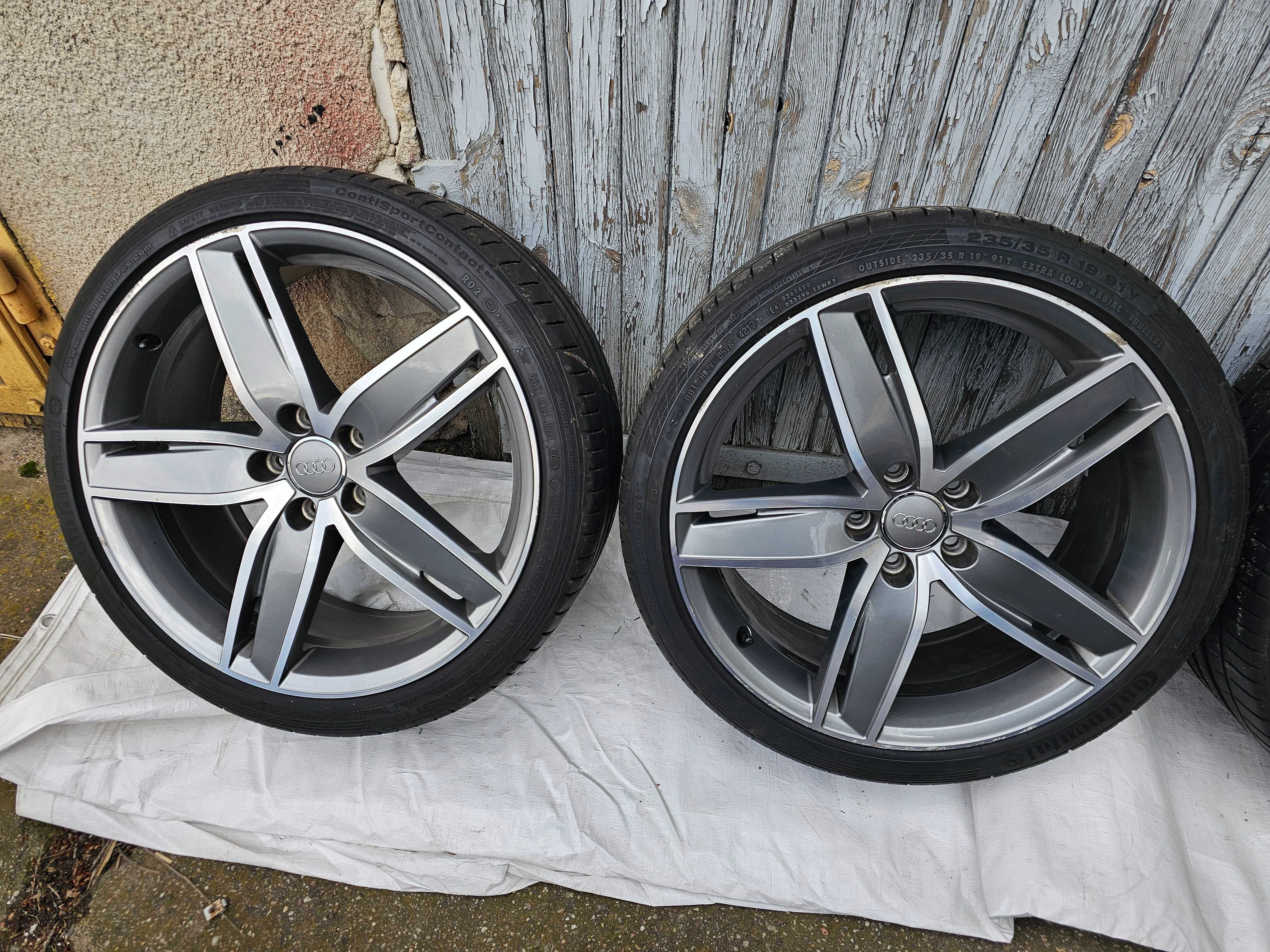 Koła letnie alufelgi Audi S3 A3 8v0 235/35 R19 et49 5x112 8.0Jx19H2