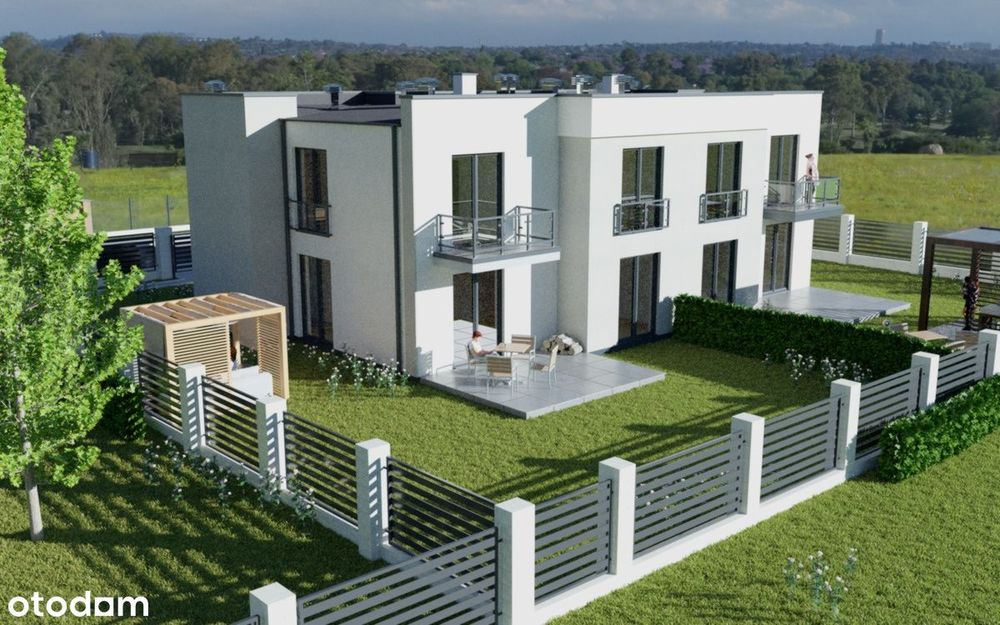 Nowoczesny dom z garażem w doskonałej lokalizacji Łomianki