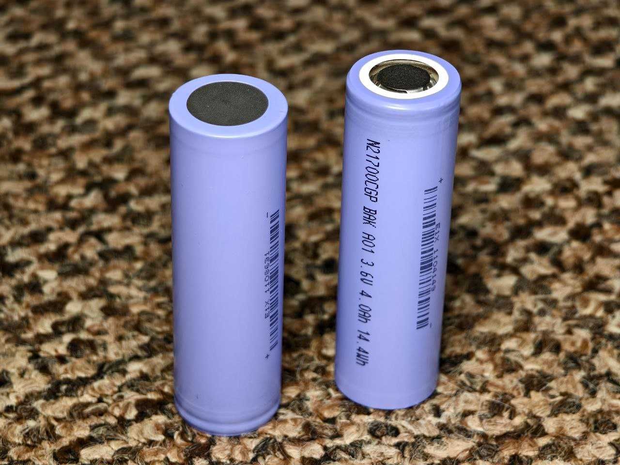 Акумулятори високоток 21700 BAK N21700CGP 4000mAh 40А