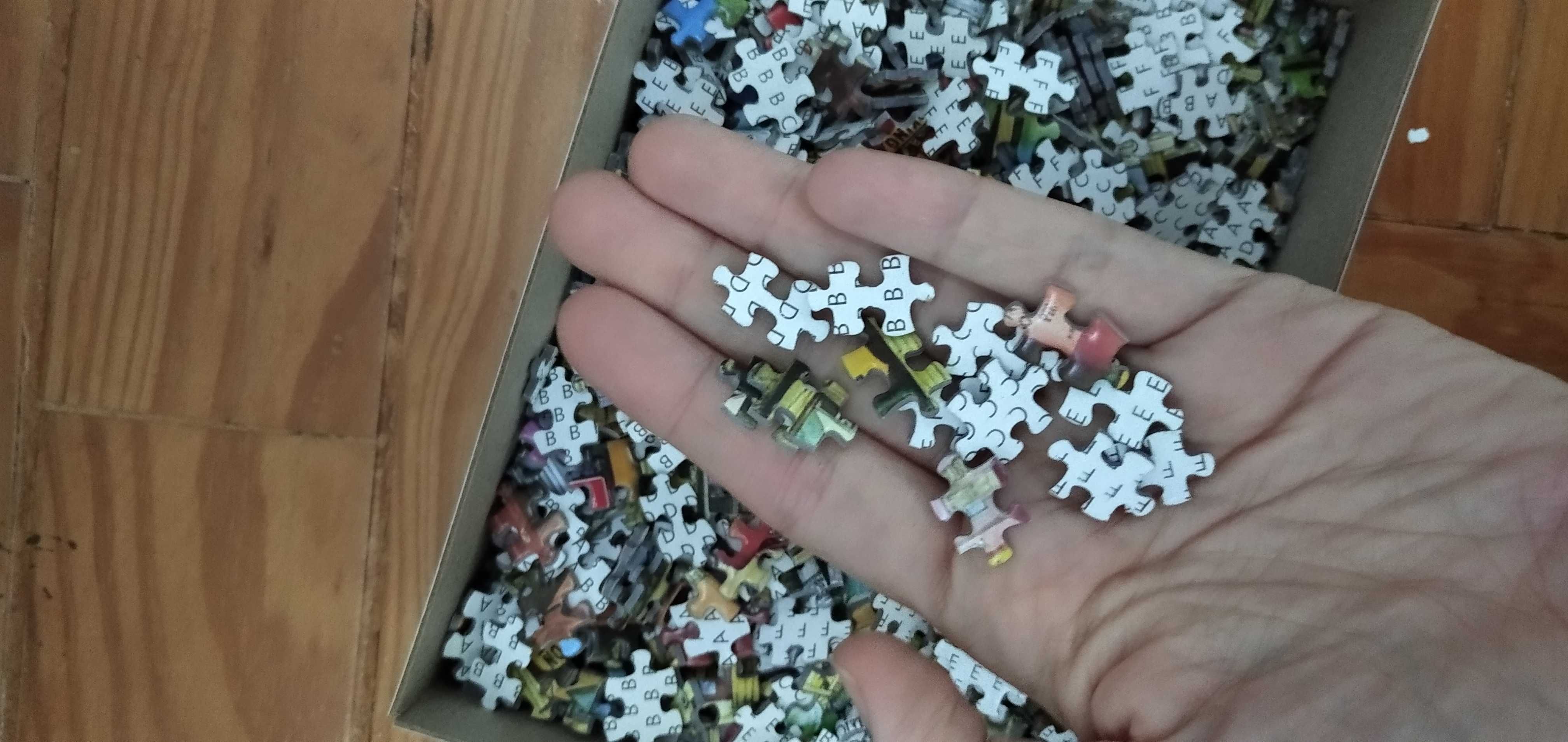 Mini Puzzle Ancient Bookshelf - 1000 peças