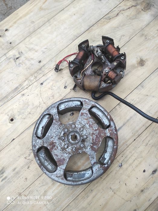 Zapłon WSK 125 kompletny iskrownik Magneto 15.279