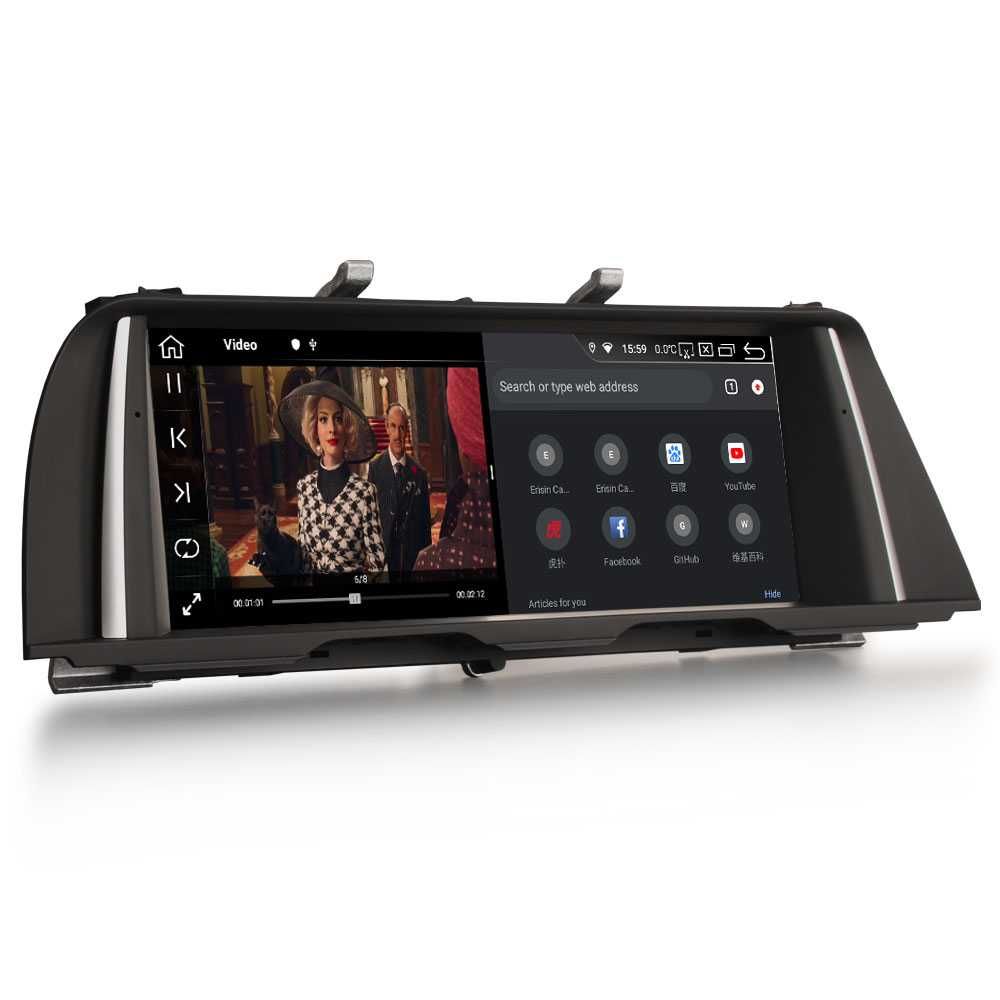 CarPlay Android BMW 5 Series CIC F10 F11 Radio RDS GPS WiFi 4G MP3 USB