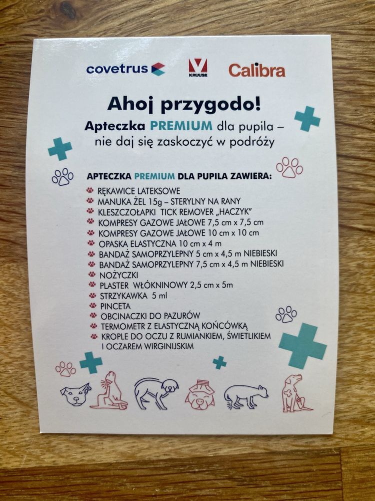 Apteczka dla psa