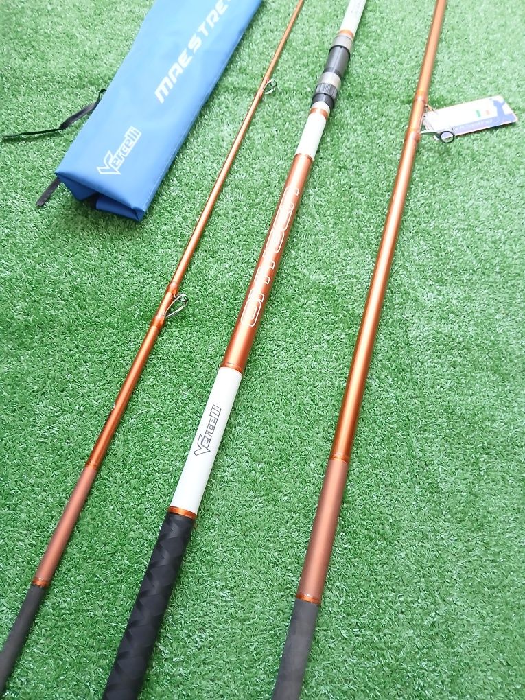 Cana pesca surfcasting com carreto Barros