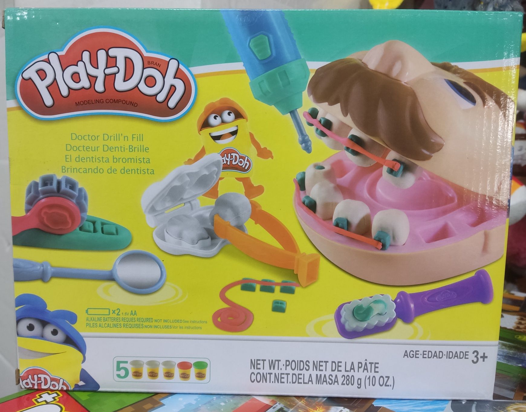 Игровой Набор Play Doh плей до Мистер Зубастик пластилин