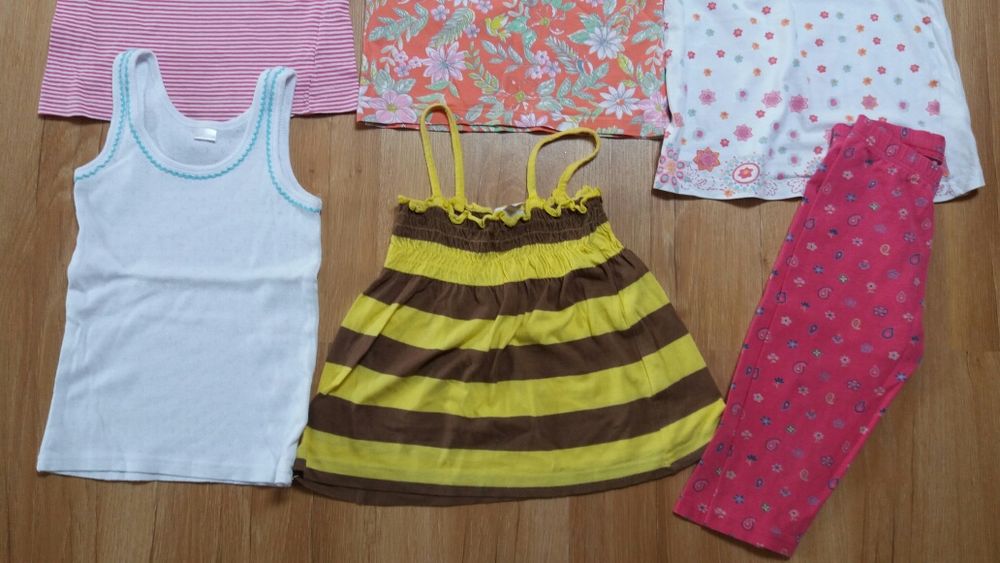 Zestaw paka lato sukienka bluzka koszulka spódniczka sweterki