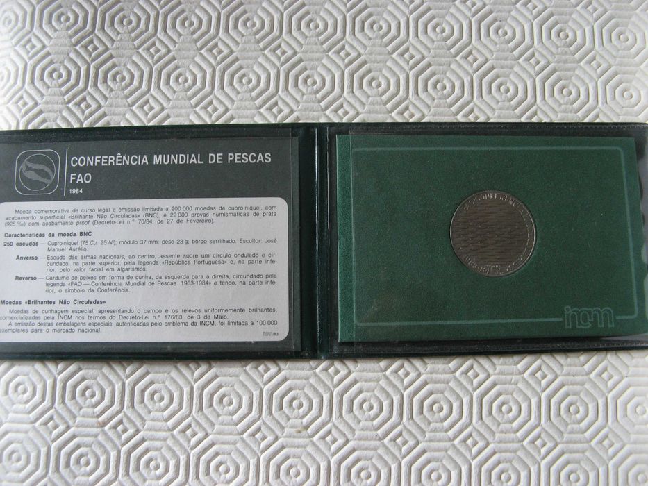 Moeda FAO pescas 1984