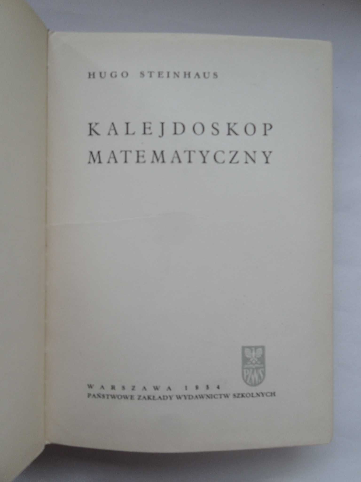 Kalejdoskop matematyczny; Hugo Steinhaus, stan IDEALNY