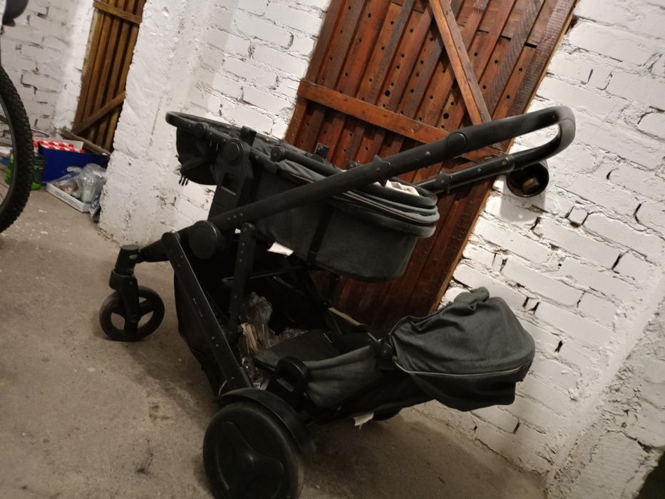 Wózek rok po roku, bliźniaczy, rodzeństwo