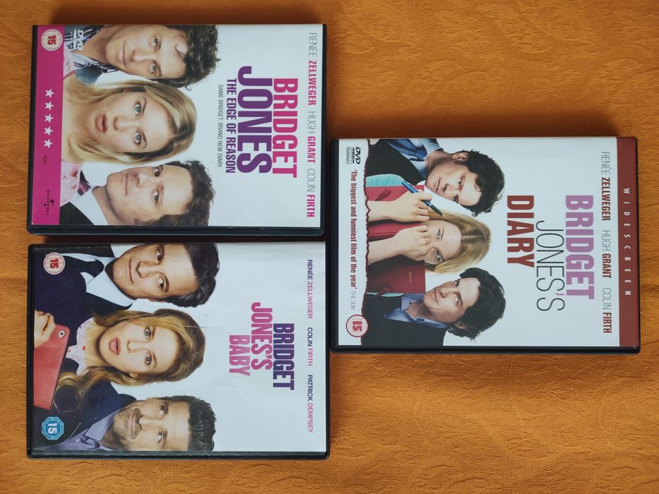 3 dvd Bridget Jones stan idealny/ po angielsku