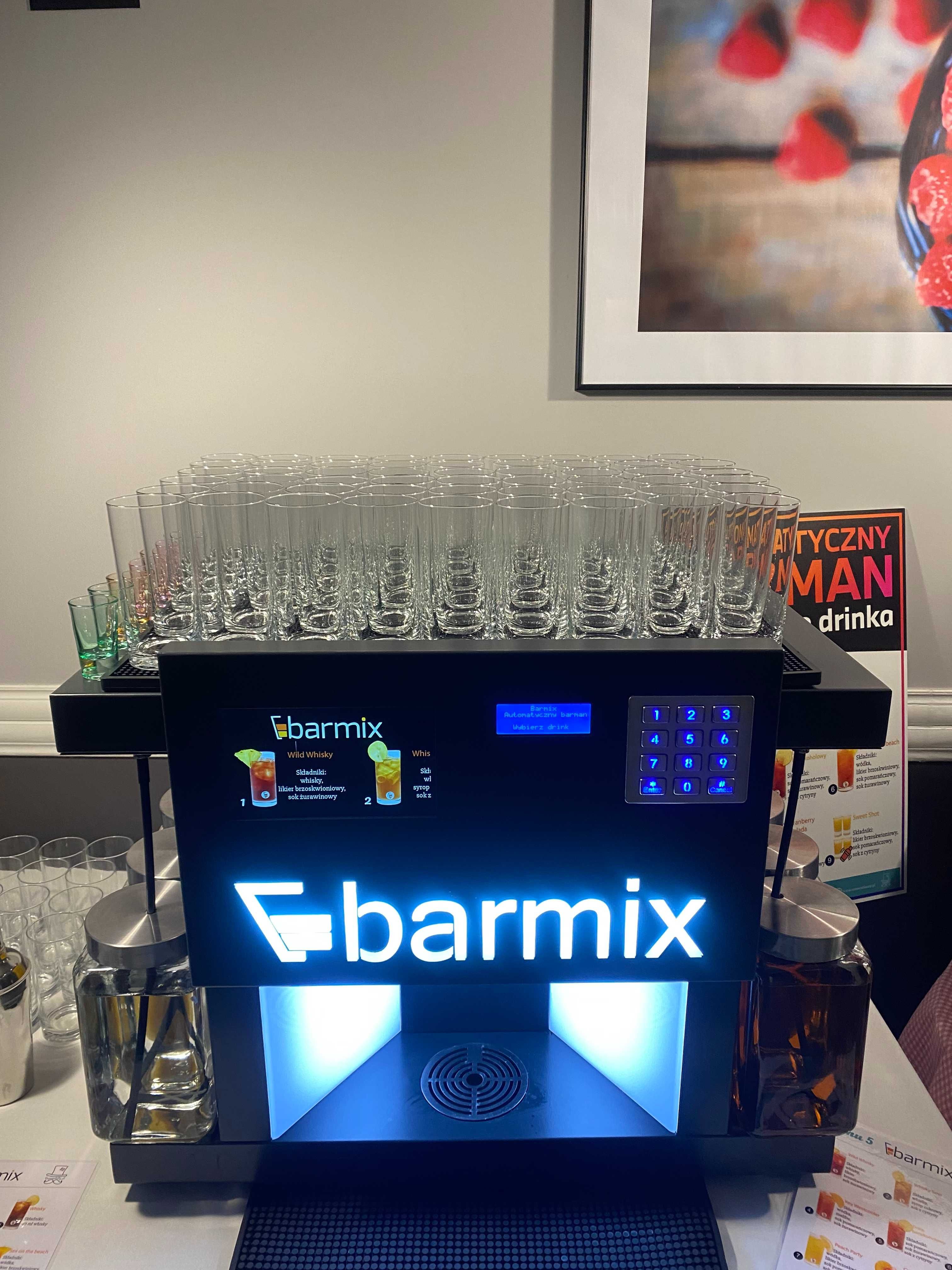 Barmix automatyczny barman atrakcje na wesele urodziny event drinki