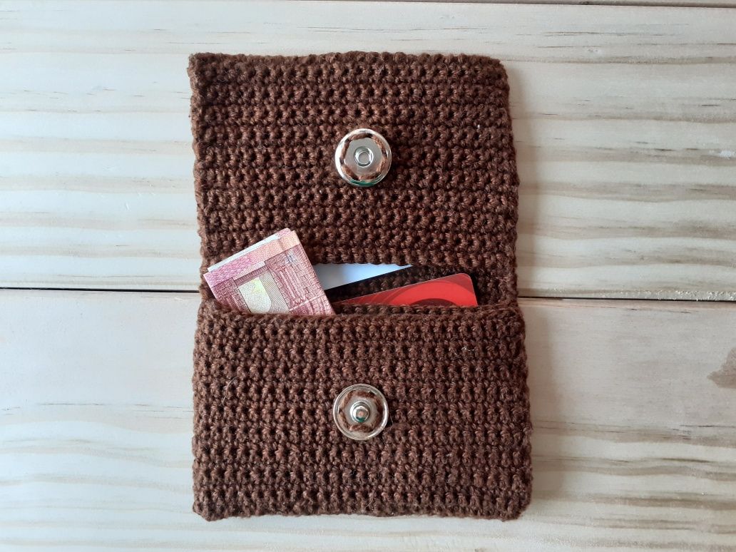 Carteira em Crochet