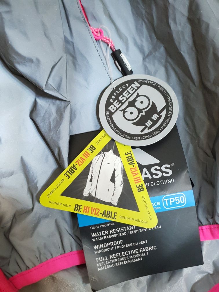 Nowa kurtka damska wodoodporna wiatroodporna Trespass Lumi TP50 2XL