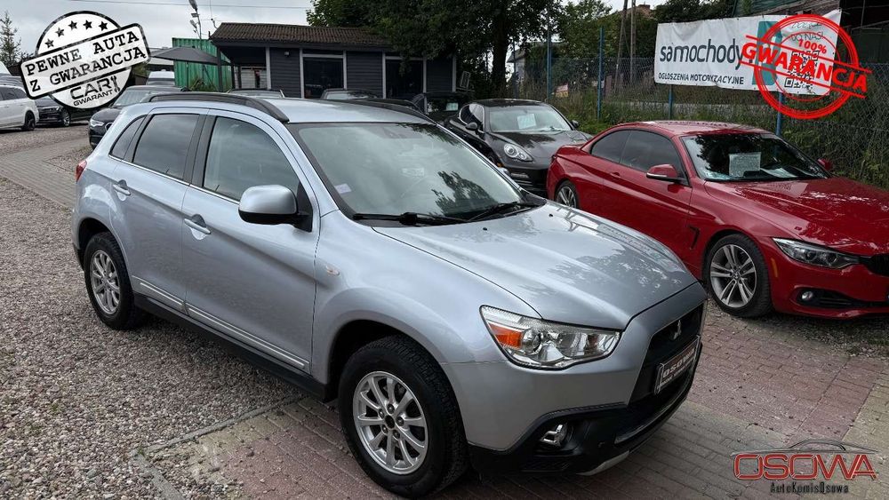 Mitsubishi ASX 1.6i Mivec 117 KM klima bezwypadkowy serwisowany zamiana 1 rok gwaran