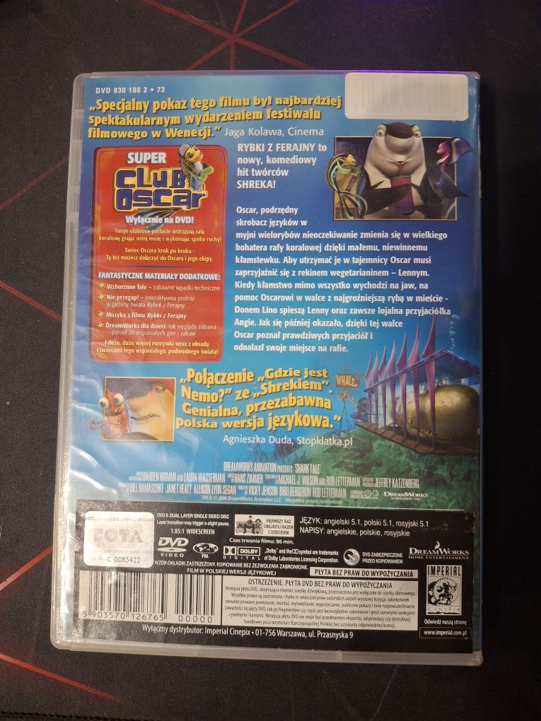 Rybki z Ferajny [Dubbing Polski] DVD