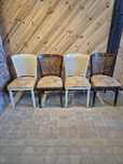48szt Krzesło drewniane rattanowe vintage shabby chic STYLOWE