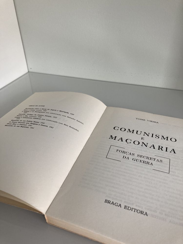 Livro “Comunismo e Maçonaria”