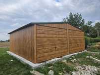 6x6 POD Garaze Blaszane Garaż Blaszany Blaszak Blaszaki Okucia Dwuspad