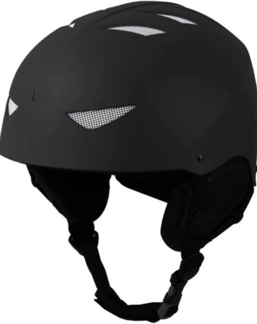 Kask na narty/ snowboard VIHIR VH-001 CZARNY MAT, r. M