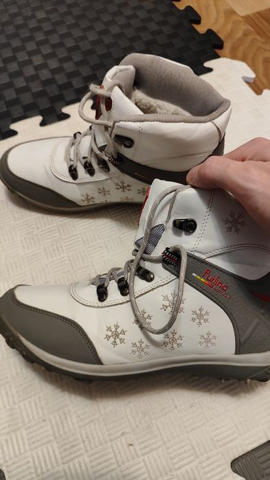 Зимові черевики жіночі Purlina continum білі