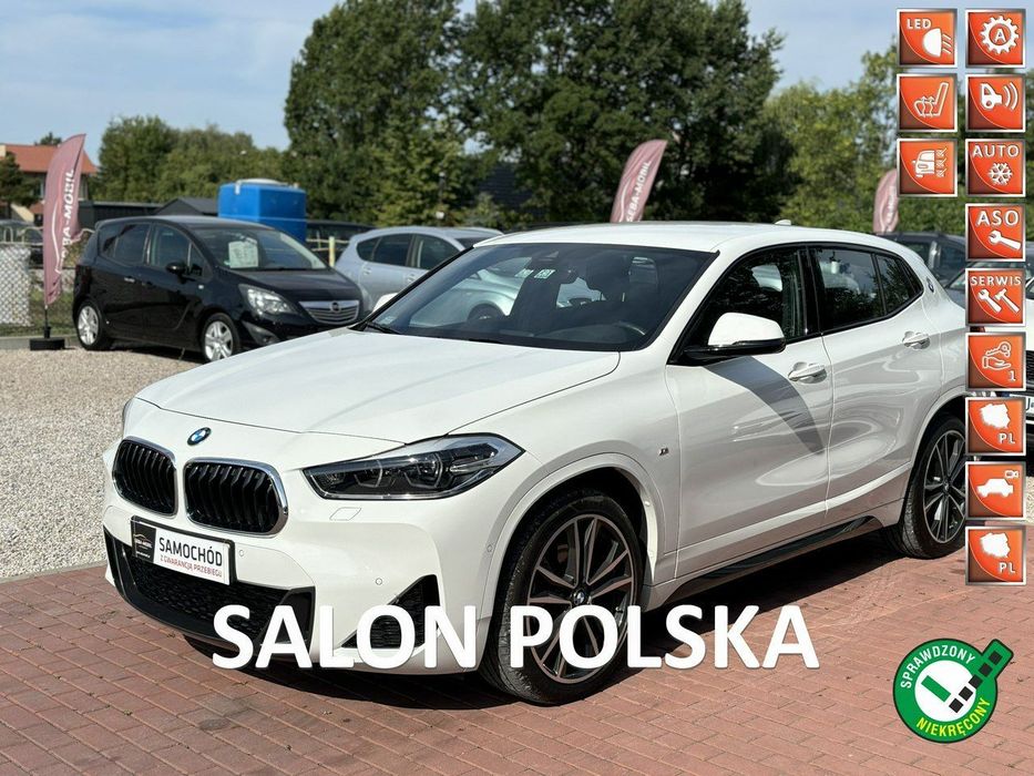 BMW X2 Salon Polska, Automat, Serwis, Niski Przebieg, Stan Bardzo Dobry