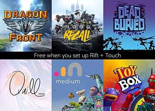 Oculus Rift + touch controllers bundle