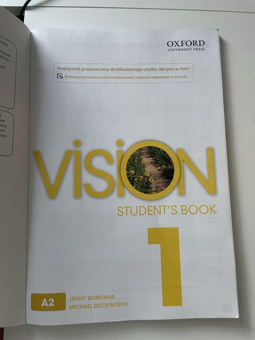 Vision 1 A2 podręcznik