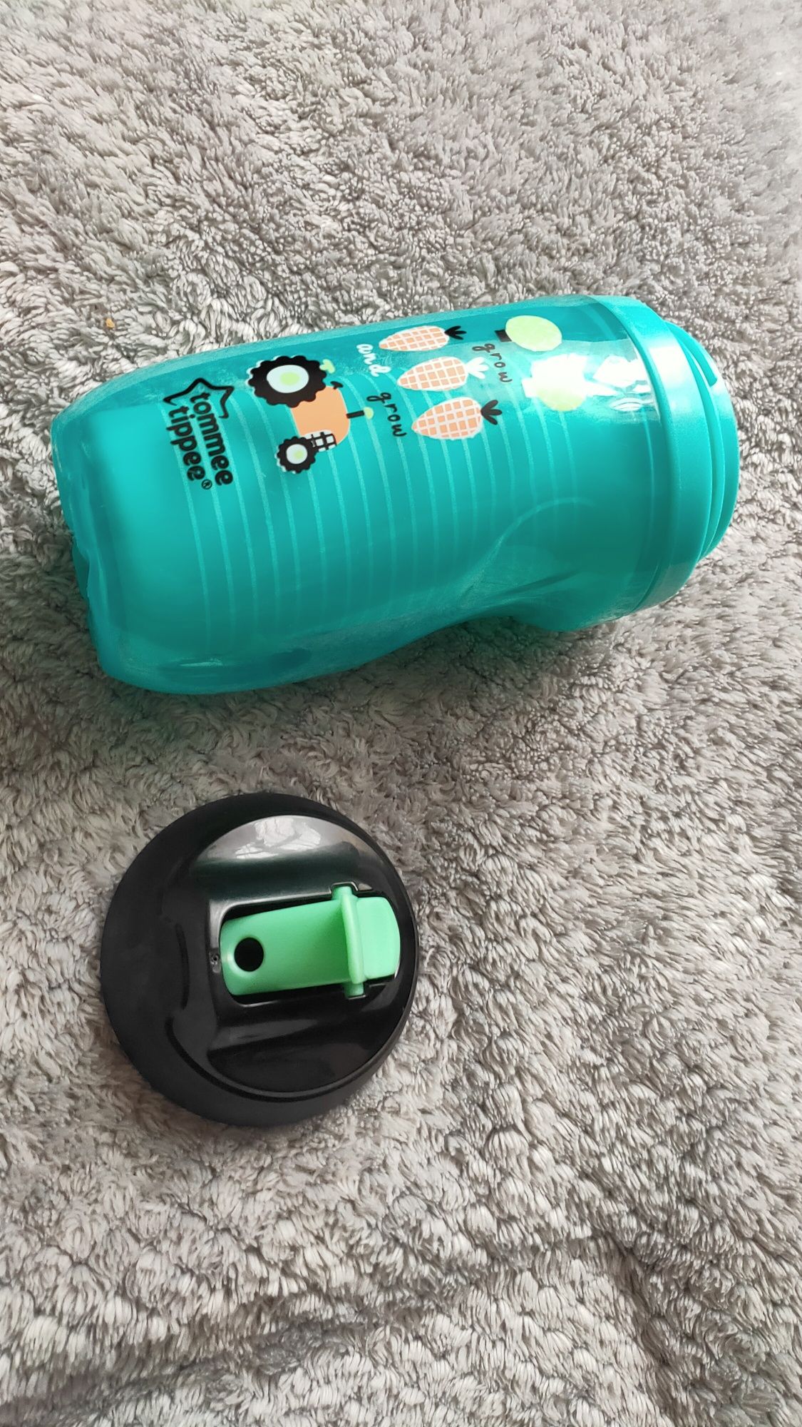 Bidon Tommee tippee traktor zielony bez rurki
