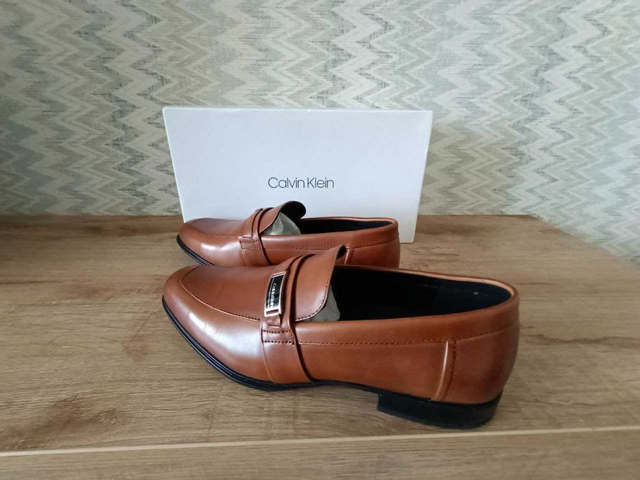 НОВІ оригінальні чоловічі туфлі (лофери) Calvin Klein, Original