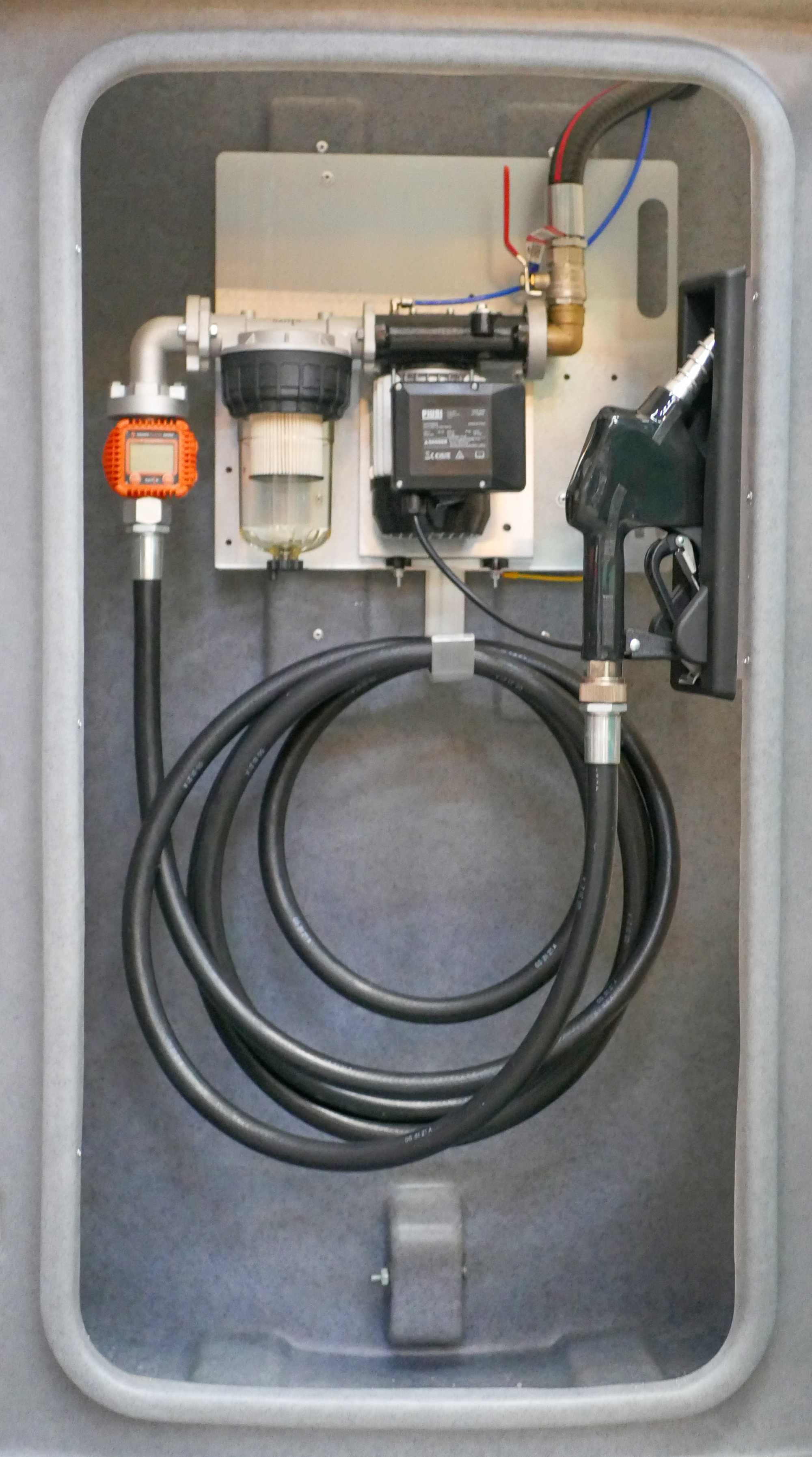 Zbiornik 2500l ON JFC Polska dwu płaszczowy na olej napędowy ATEST