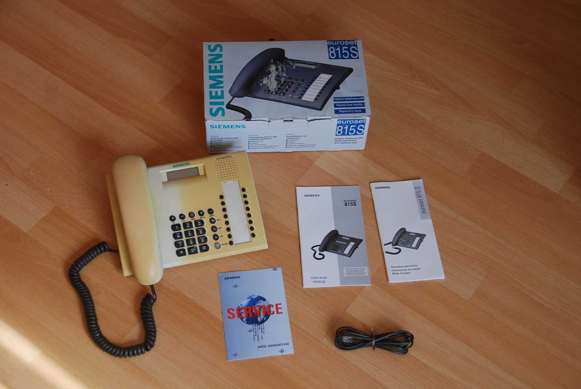 Telefon stacjonarny Siemens euroset 815S