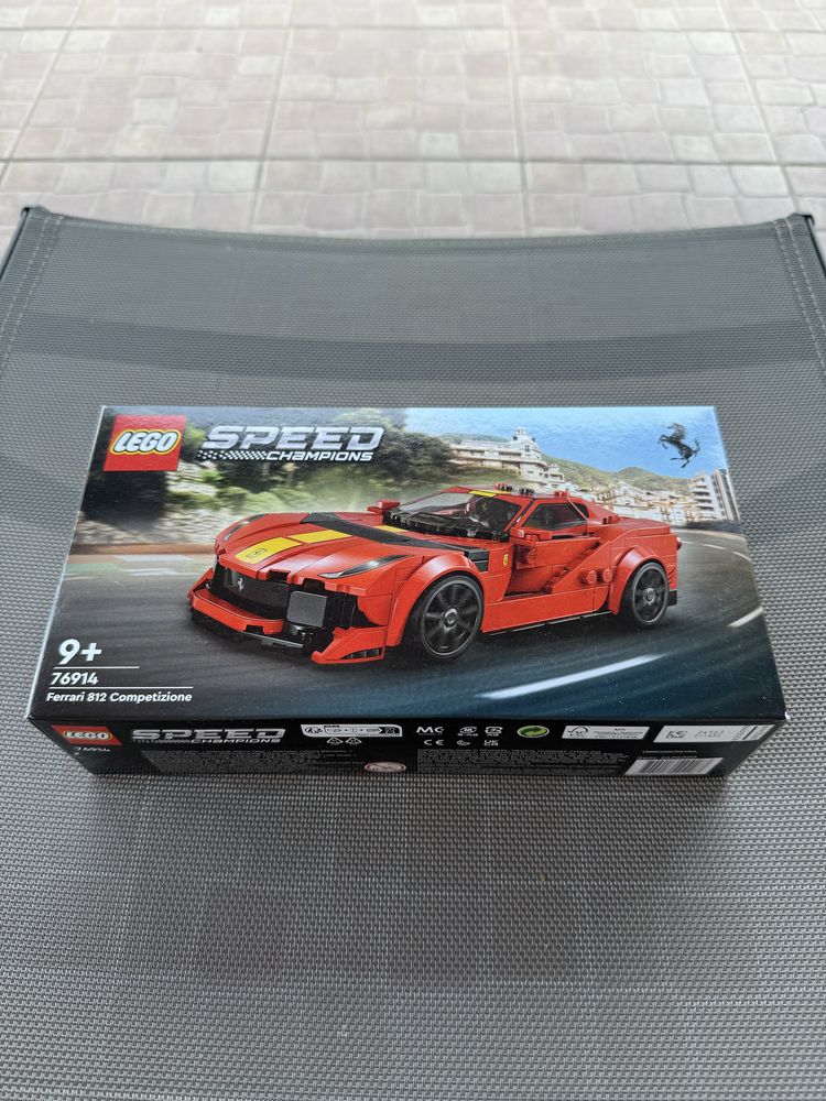 LEGO Speed Champions – Ferrari 812 Competizione (76914) –Novo e Selado