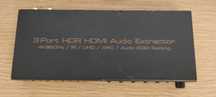 Extraktor audio HDMI do audio chinch i optical