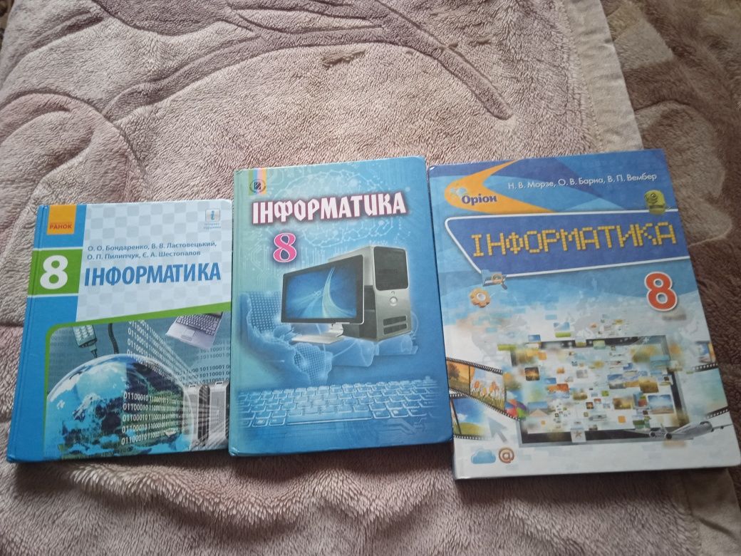 Підручники 8 клас