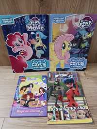 Książki dla dzieci zestaw Friends My little pony Miraculous
