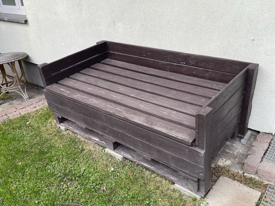 Ława ogrodowa drewniana