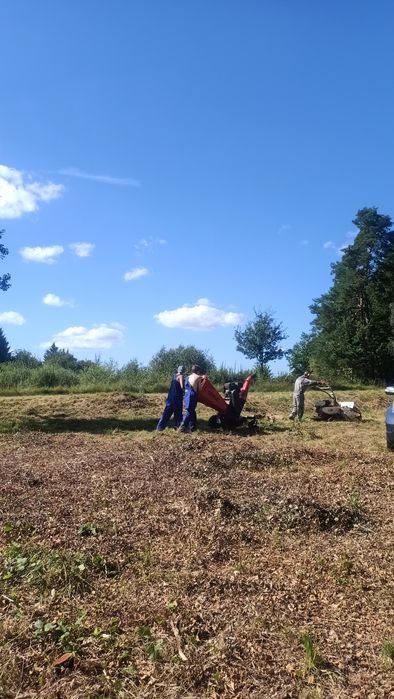 Karczowanie koszenie działek budowlanych, traw, samosiejek, rowów