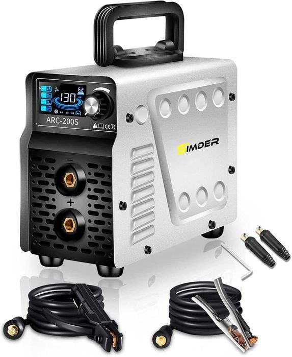 Spawarka SSIMDER ARC200SI 2w1 ARC+TIG | IGBT | LCD | 220V