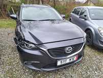 Mazda 6 2.2 d lift  lekko uszkodzona pali jezdzi