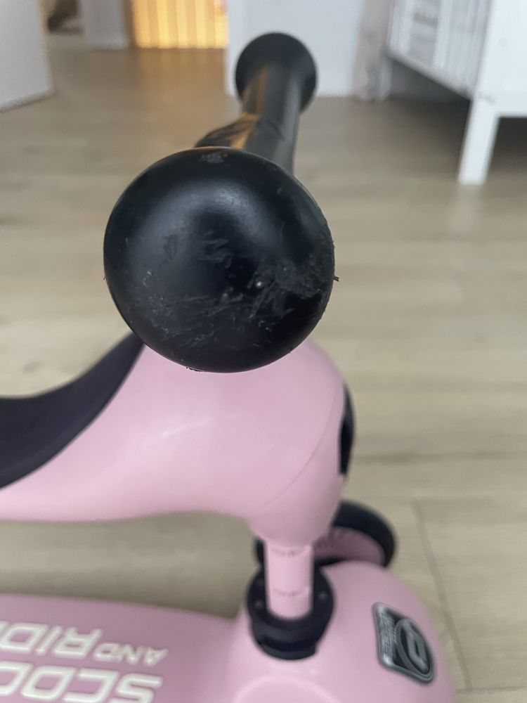 Scoot and ride 2w1 różowy