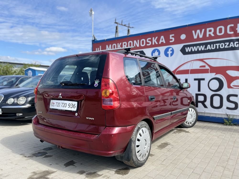 Mitsubishi Space Star 1.6 Benzyna//Klimatyzacja//Dł opłaty//Zamiana