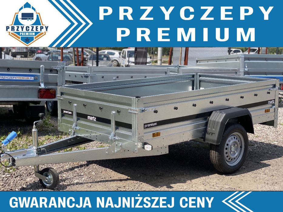 Przyczepa MARTZ PREMIUM 230/R HIT CENOWY Specjalna Oferta Wysoka Burta
