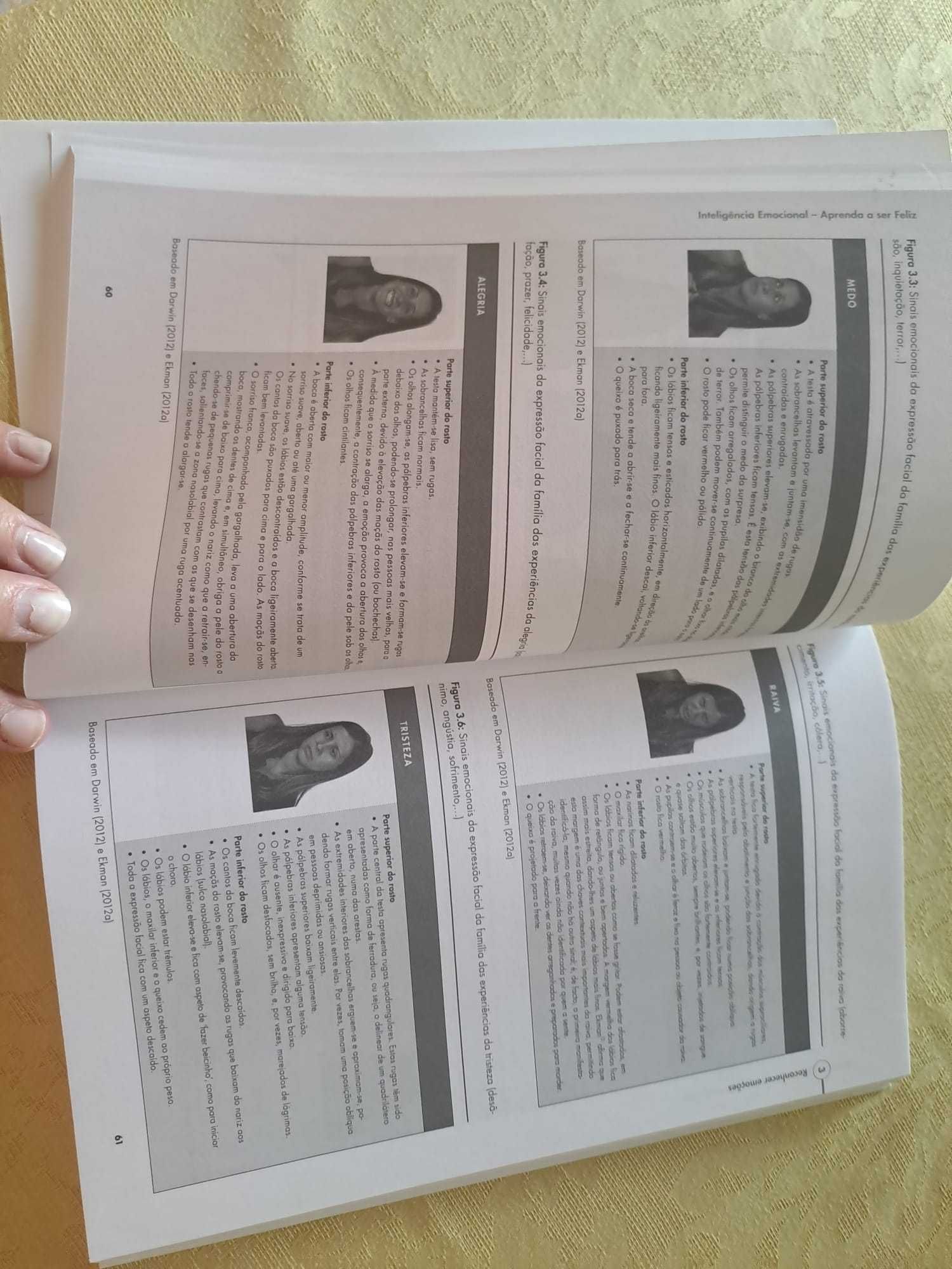 Inteligência emocional - Aprenda a ser feliz da autora Manuela Queirós
