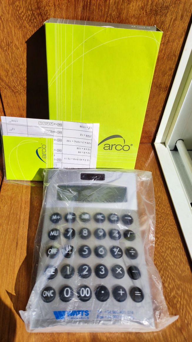 Máquina calculadora solar